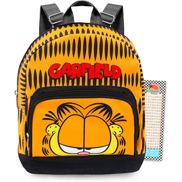 Amazon.com: Garfield Mini Backpack Bundle - 10” Canvas Backpack